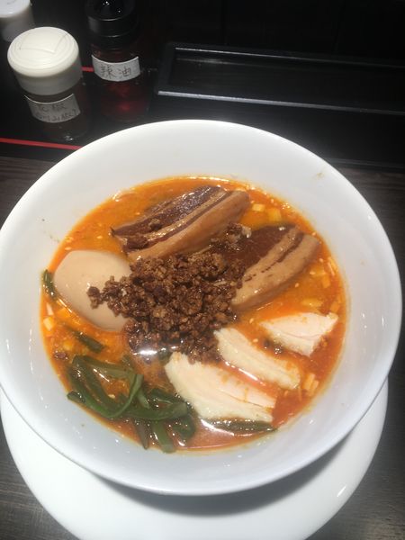 「特製坦々麺　辛口(替え玉)¥1,520」@麺屋 弘の写真