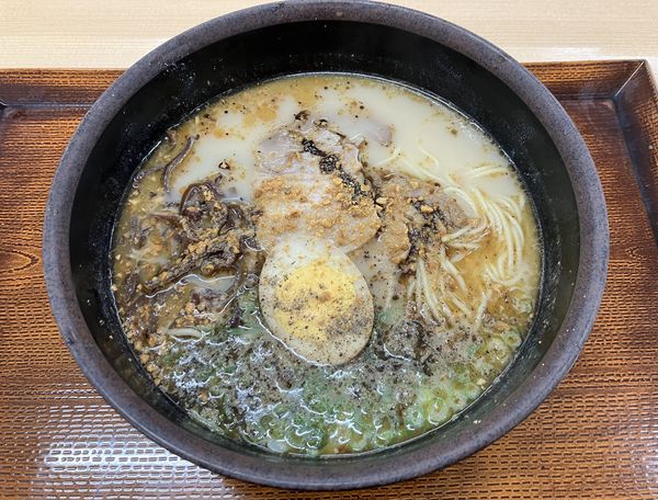 「熊本ラーメン」@ラーメン くすのきの写真
