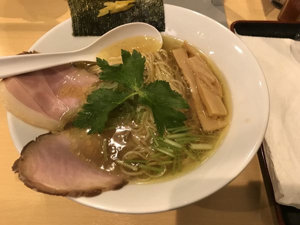 「鶏塩そば」@麺屋 遊仁の写真