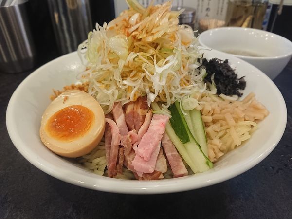 「煮干冷やし葱そば＋ネギ増し」@西永福の煮干箱の写真