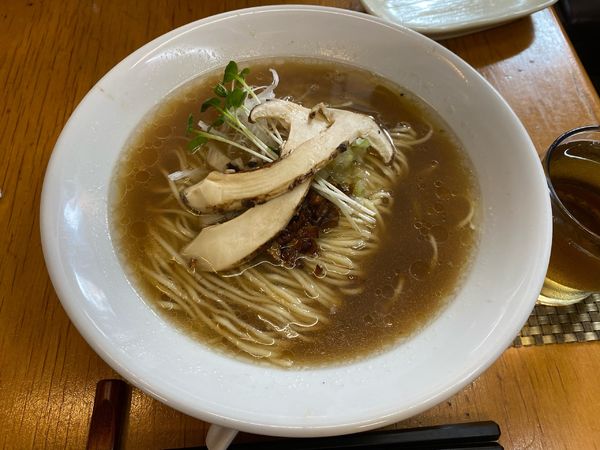 「限定はまぐり×まつたけラーメン（ミックス）1480円」@麺酒処 ふくろうの写真