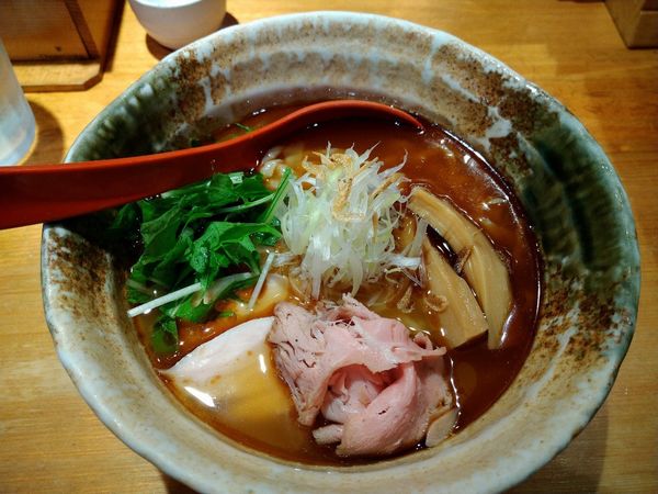 「焼きあご塩ラーメン」@焼きあご塩らー麺 たかはし 上野店の写真
