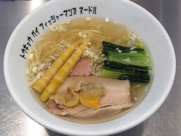 「潮らぁ麺（850円）」@Tokyo Bay Fisherman's noodleの写真