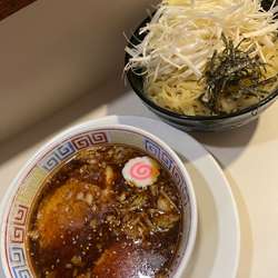 味噌つけ麺＋ネギ