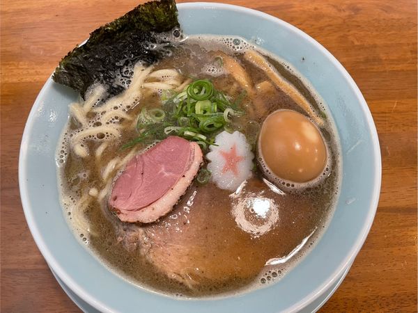 「あっさり煮干しラーメン＋味玉」@麺匠うえ田の写真