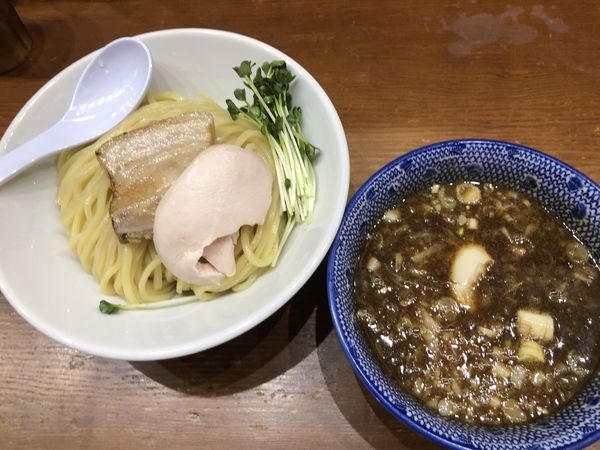 「濃厚つけ麺　大」@麺や百日紅の写真