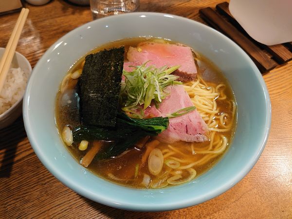 「9月限定淡麗醤油ラーメン」@麺ごころ 佑庵の写真