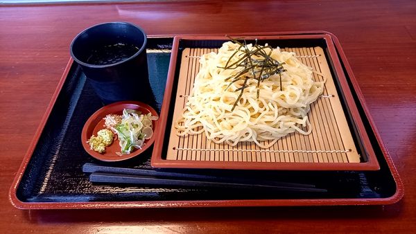 「ざるラーメン」@めんふぁん食堂 黒田店の写真