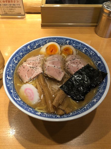 「特製中華そば」@中華そば 青葉 御徒町店の写真