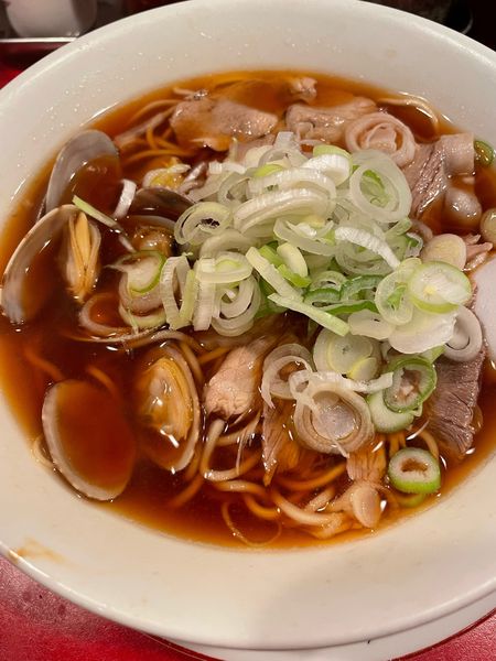 「あさり醤油」@末廣ラーメン本舗 盛岡分店の写真