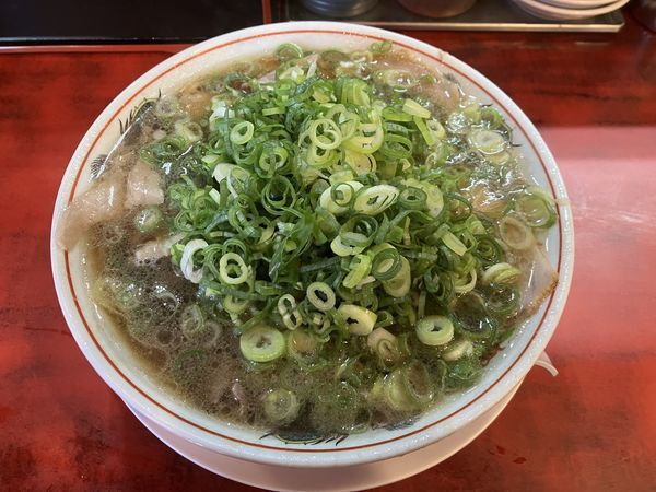 「ラーメン　ネギ多め」@本家第一旭 たかばし本店の写真