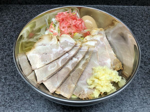 「海老塩汁なし」@らーめん 汁なし 兄貴んちの写真