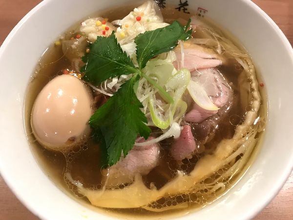 「特製塩らぁ麺大盛固め1350円」@支那蕎麦屋 藤花の写真