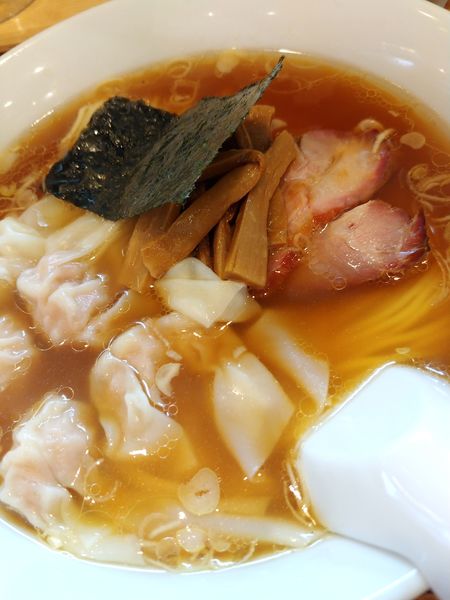 「ワンタンメン」@支那ソバ おさだの写真