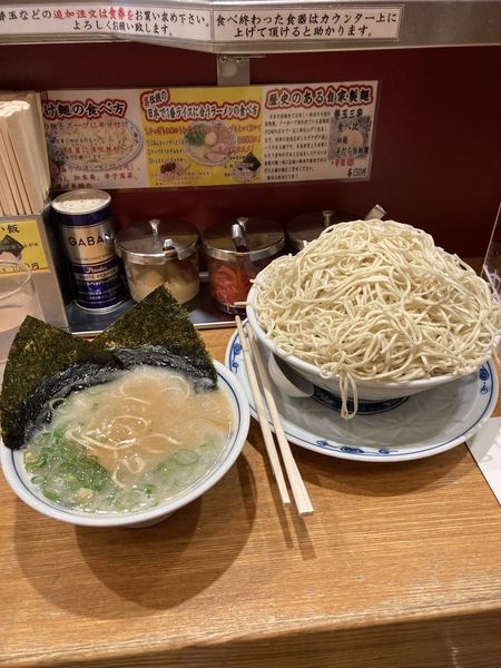 「つけ麺特盛」@らあめん 渋英の写真