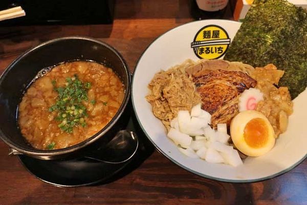 「つけ麺麺②　900円」@麺屋まるいちの写真