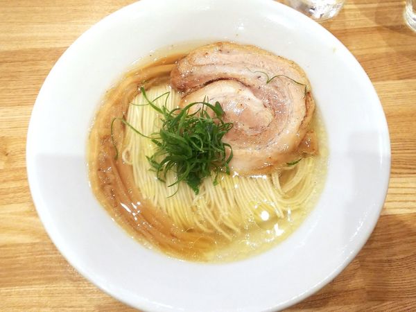 「鶏中華ソバ（塩）　900円」@麺 コレキヨの写真