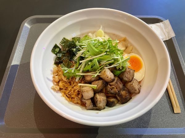 「炙りまぜそば(小盛り)」@福乃神からりの写真