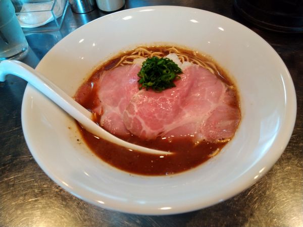 「焙煎濃厚煮干」@さんじの写真