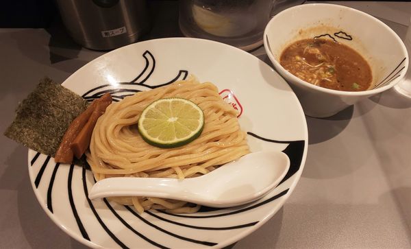 「つけ麺（大盛）」@つけ麺 一番 本八幡店の写真