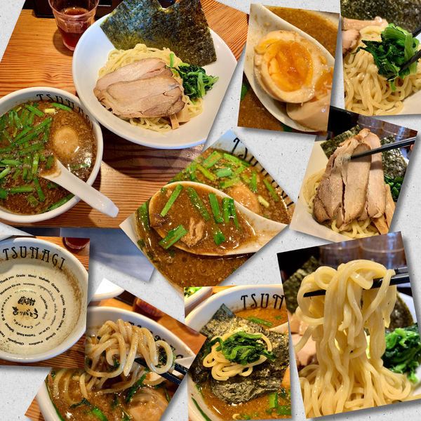 「つなスペ味噌つけ麺900円（ｸｰﾎﾟﾝ使用）」@らぁ麺屋 つなぎの写真