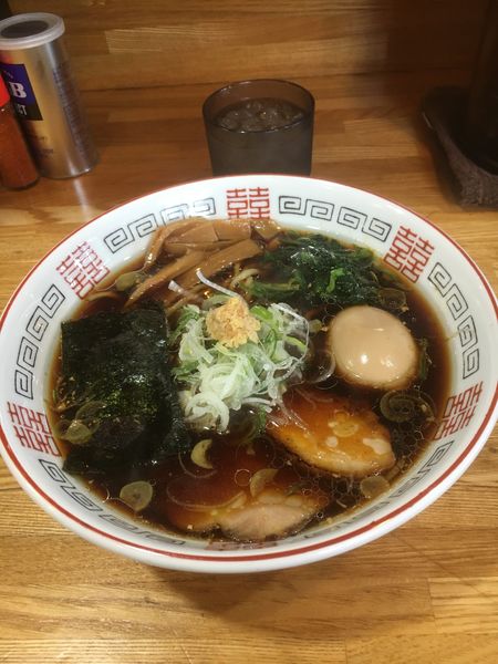 「生姜醤油　味玉」@らーめん心繋の写真