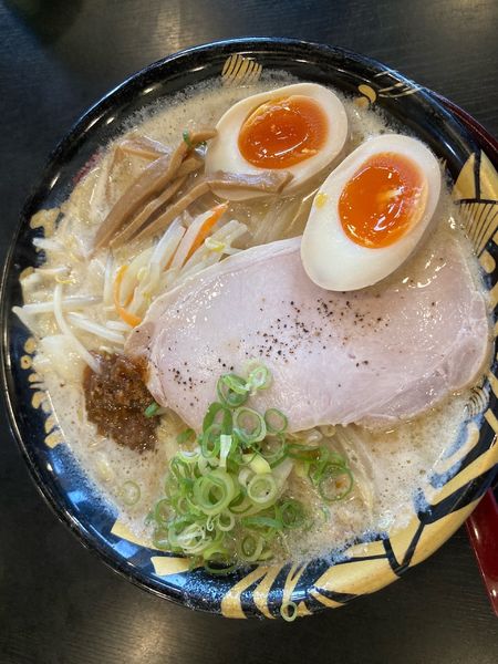「味玉味噌ラーメン」@ハルピン味噌らーめん 雷蔵の写真