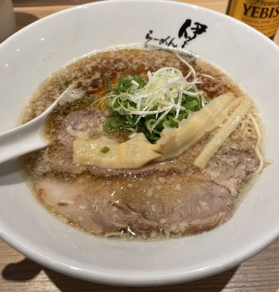 「煮干し中華そば」@らーめん伊藝 大淀本店の写真