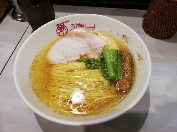 「しおそば」@中華蕎麦 瑞山（ZUIZAN）の写真