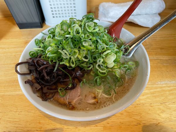 「肉ねぎ増し豚そば」@麺や 木蓮の写真