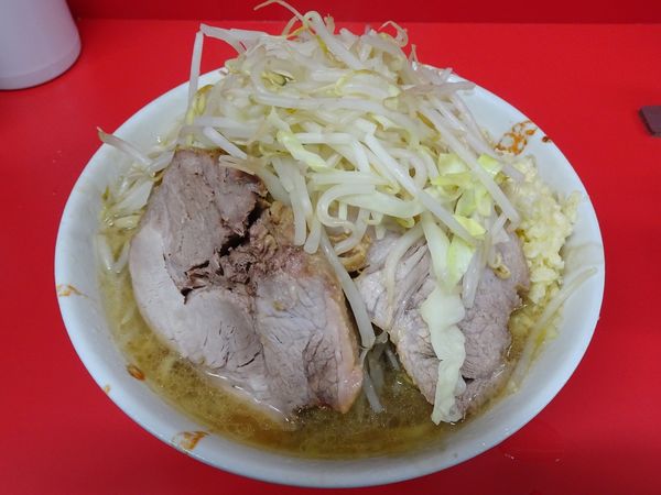 「小（800円）ニンニク」@ラーメン二郎 一橋学園店の写真