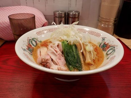 「冷やしぶっかけ中華（ピリ辛味）（並）」@麺創庵 砂田の写真