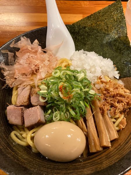 「あぶらそば」@瞠 池袋店の写真