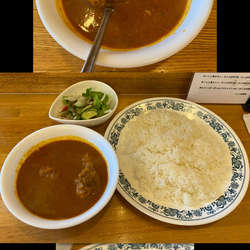 チキンカリー ¥970 (辛口で)