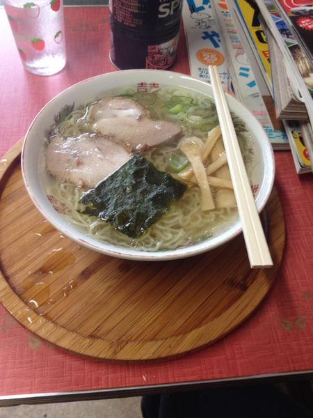 「塩ラーメン」@ホームラン焼き板橋の写真