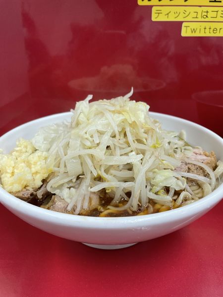 「小ラーメン（にんにく）¥750」@ラーメン二郎 越谷店の写真