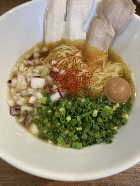 「鶏出汁ラーメン¥880」@骨付鶏・鶏麺専門店 中野屋 十三店の写真