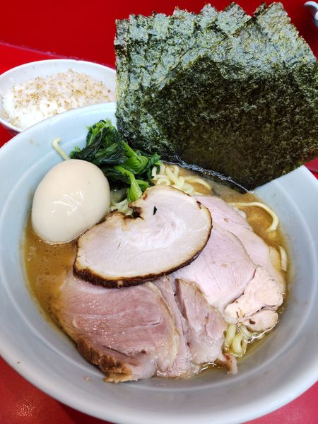 「14周年限定スーパーAREA51¥1,200」@横浜ラーメン 武蔵家 大井町店の写真