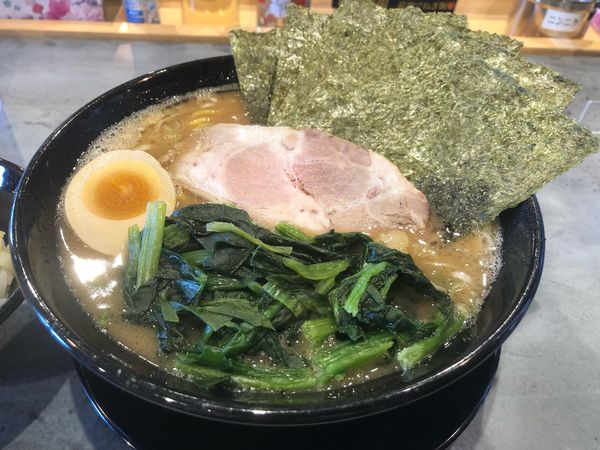 「桜家ラーメンセット」@家系ラーメン 桜家の写真