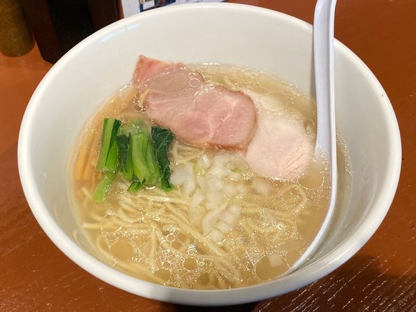 「貝だし塩ラーメン 850円」@麺屋 わくやの写真