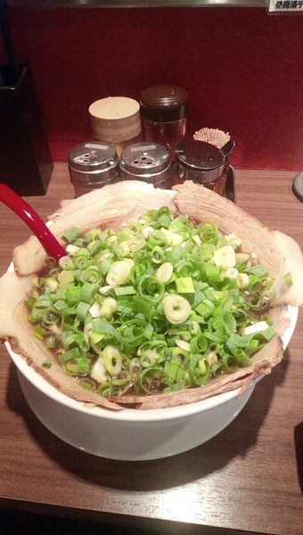 「チャーシュー麺＋ねぎ増し」@麺や 太華 横浜橋店の写真