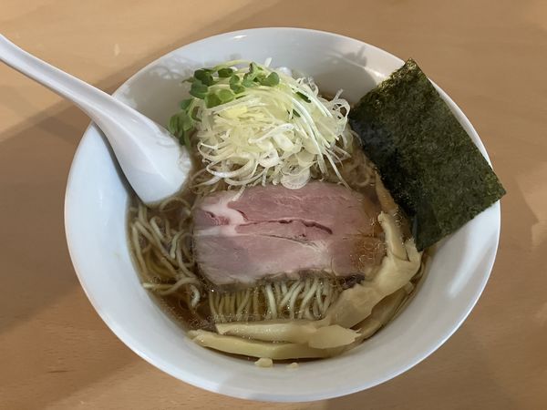 「香味中華そば(醤油)」@麺屋 白鷺 -shirasagi-の写真