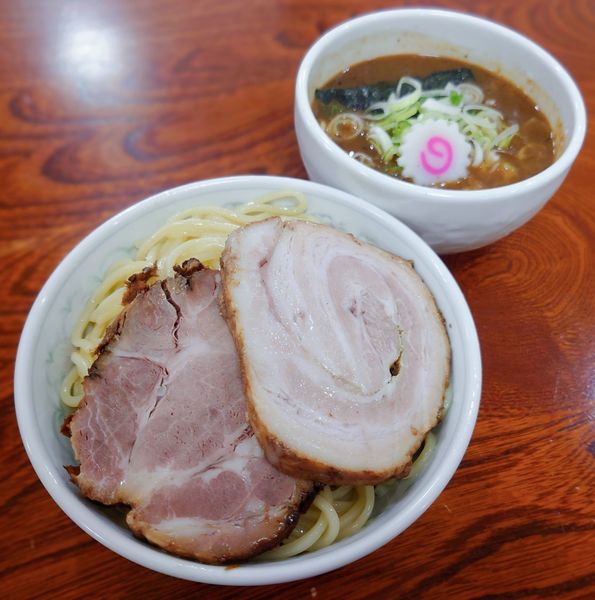 「チャーシュー濃厚魚介豚骨つけ麺」@各務原 大勝軒の写真