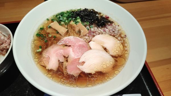 「あっさり鶏そば」@ラーメン部 がじゃがじゃの写真