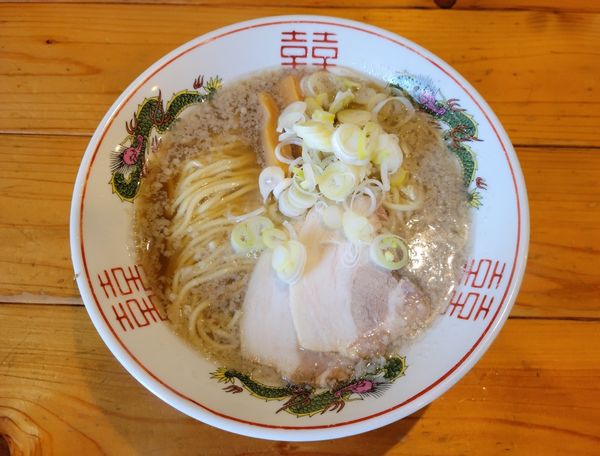 「【試作】背脂煮干し中華そば」@活龍大衆麺処 真壁屋の写真