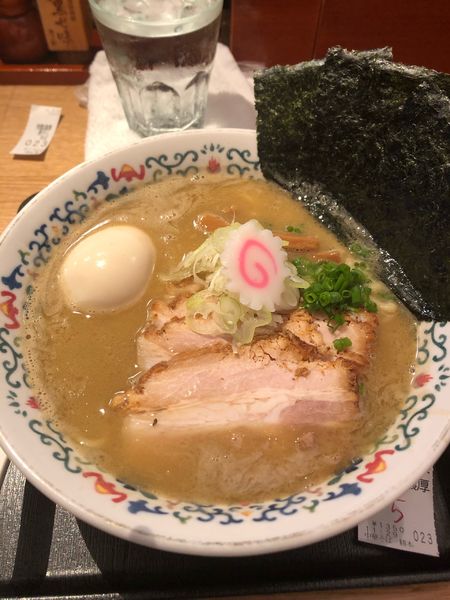 「特製濃厚中華そば　1350円」@中華そば 勝本の写真