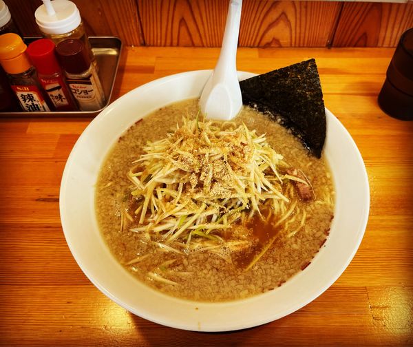 「ネギラーメン」@ラーメンショップ椿 松山千石店の写真