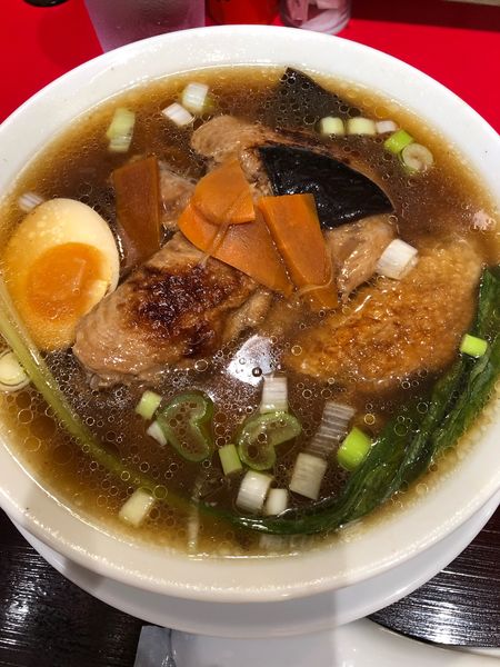 「てばさきそば醤油味」@鳥藤とりそばスタンド グランスタ東京店の写真