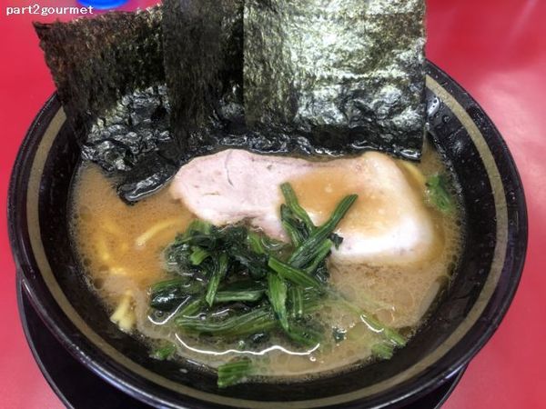 「ラーメン (750円)」@家系ラーメン 王道家の写真