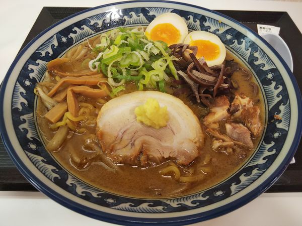 「濃厚味噌らーめん　＋味玉：サービス券」@焦がし味噌らーめん 山高屋の写真